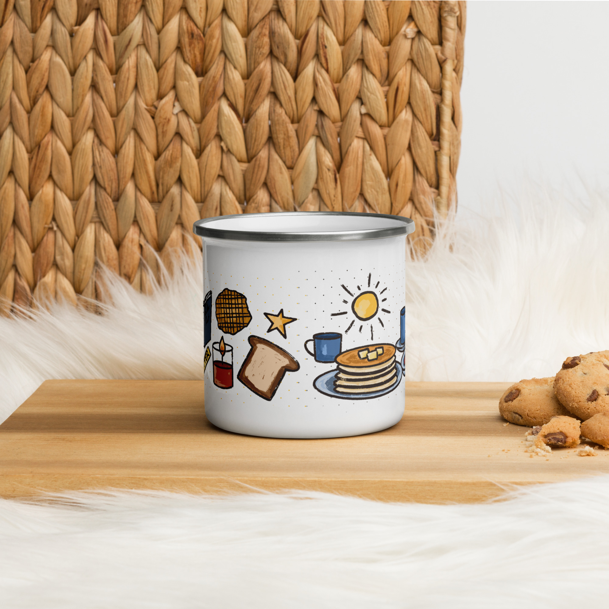Coffee Enamel Mug