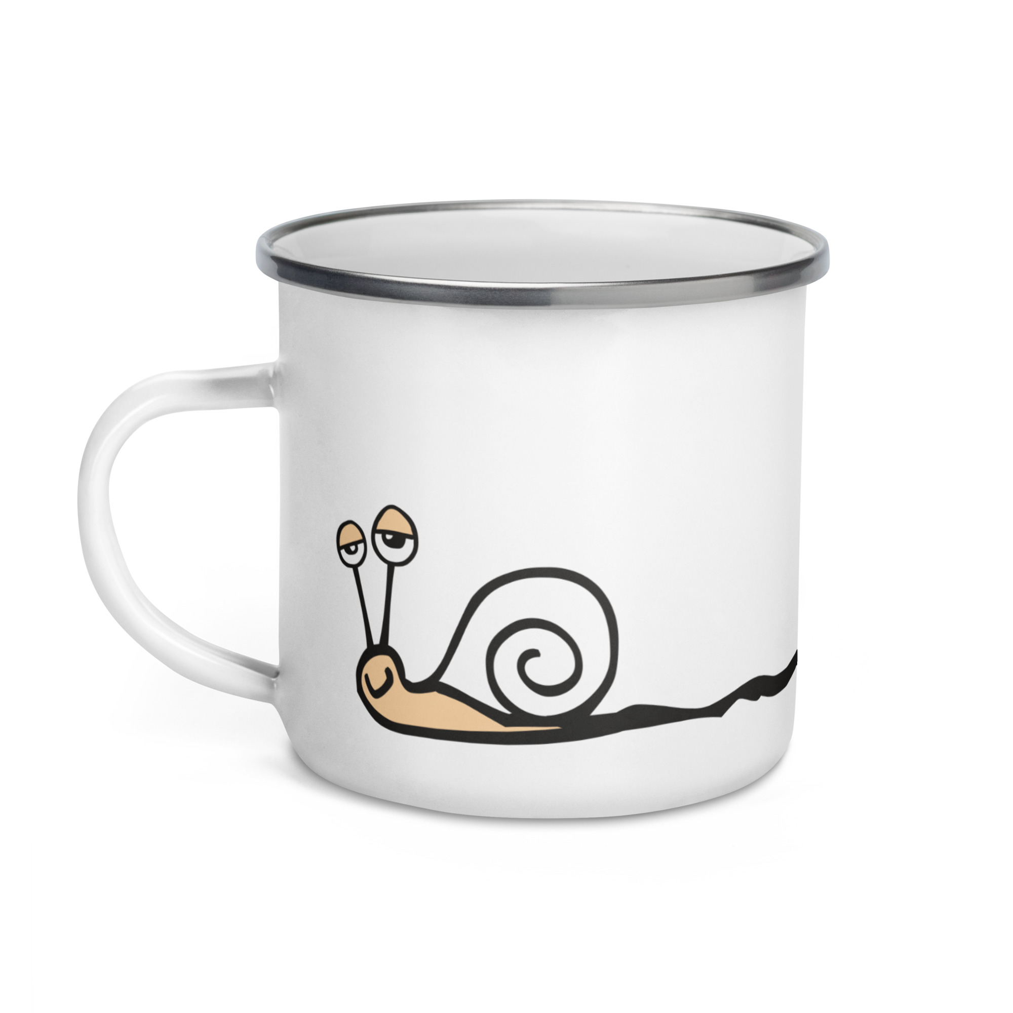 Snail Enamel Mug - Image 3