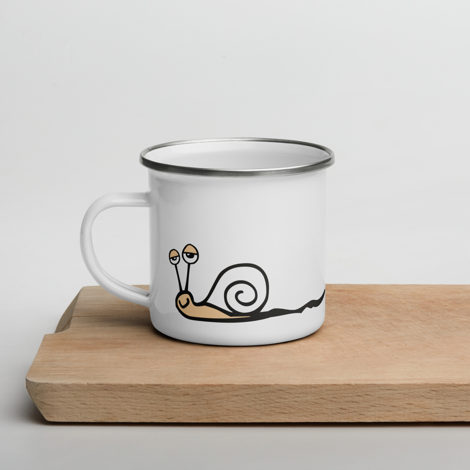 Snail Enamel Mug - Image 6