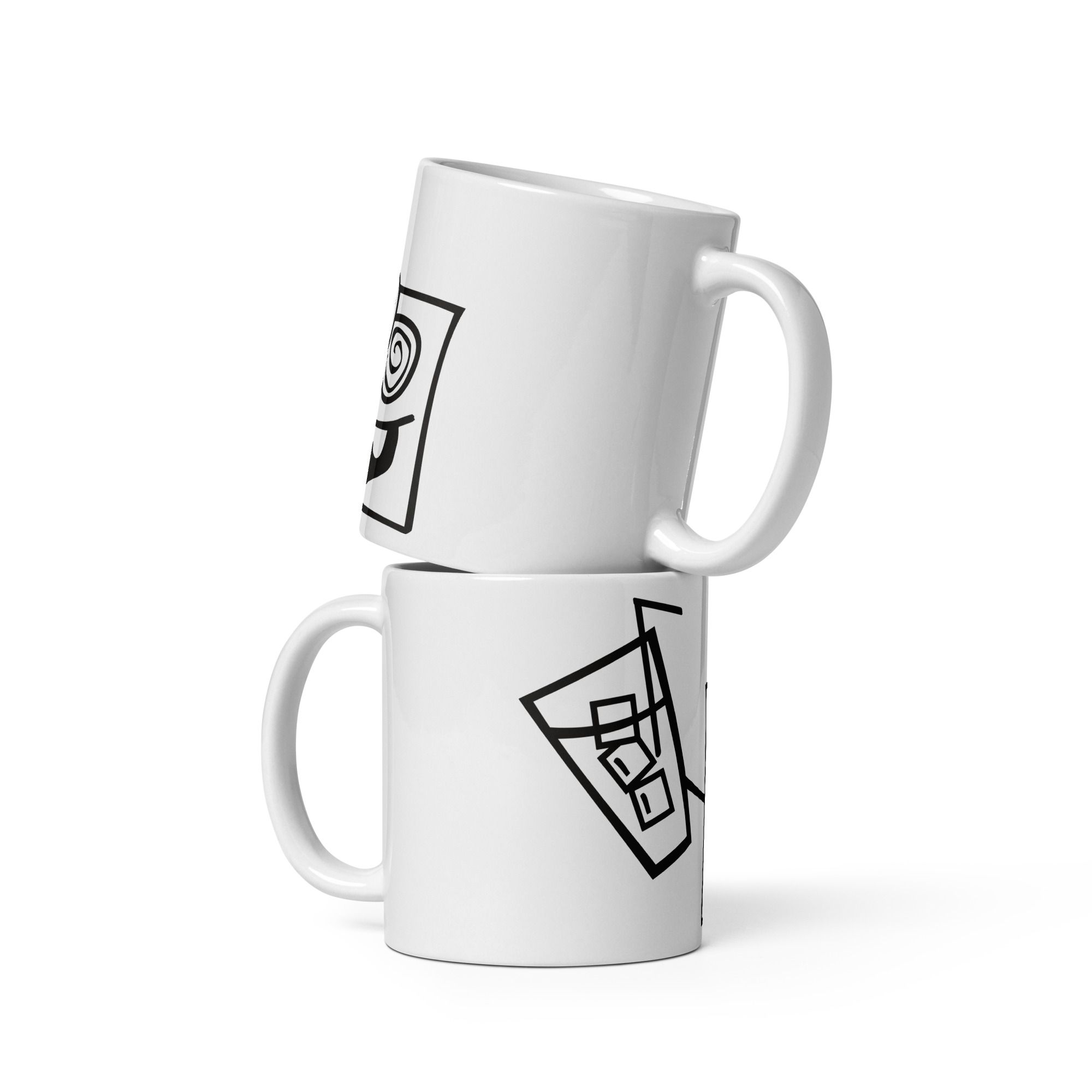 Crazy guy glossy mug - Image 2