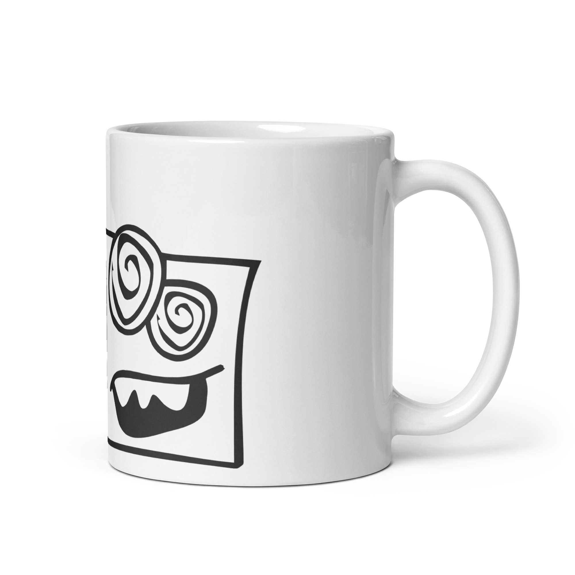 Crazy guy glossy mug - Image 6