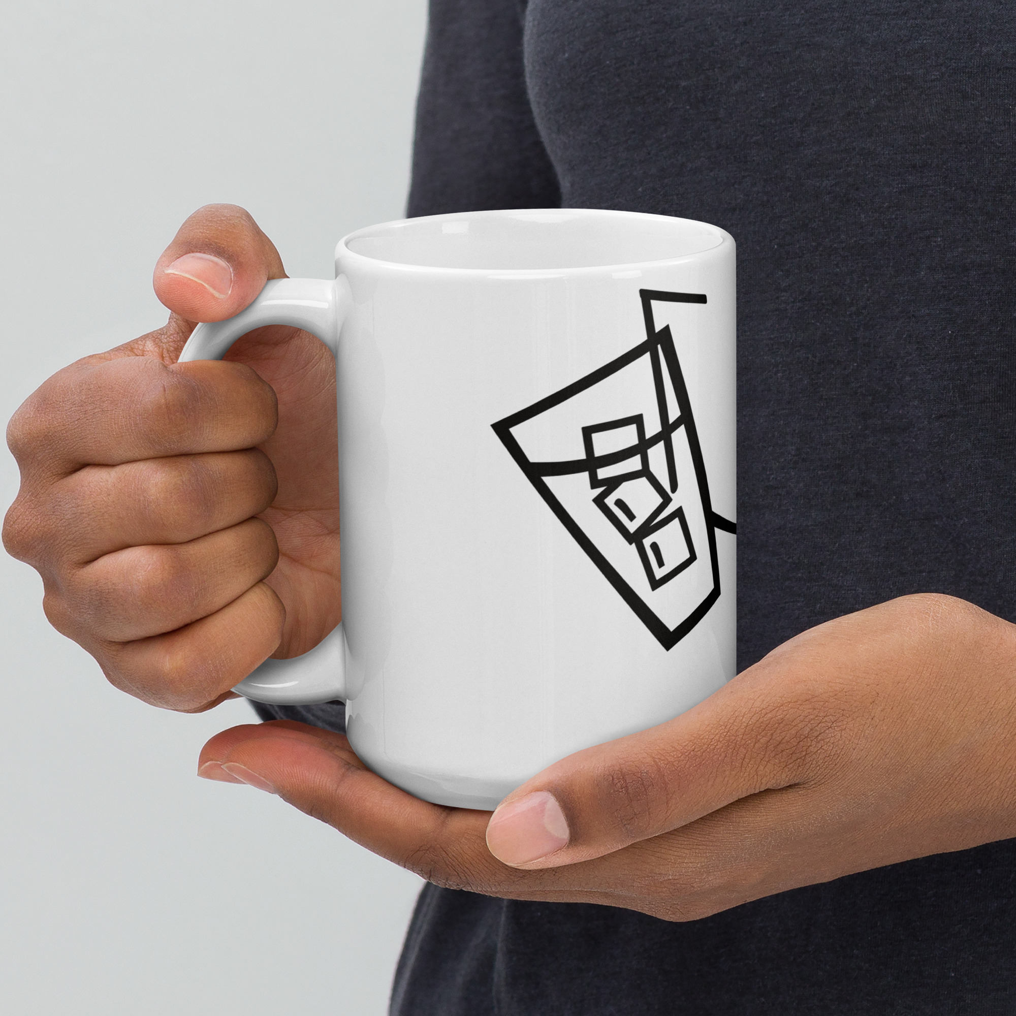 Crazy guy glossy mug - Image 11