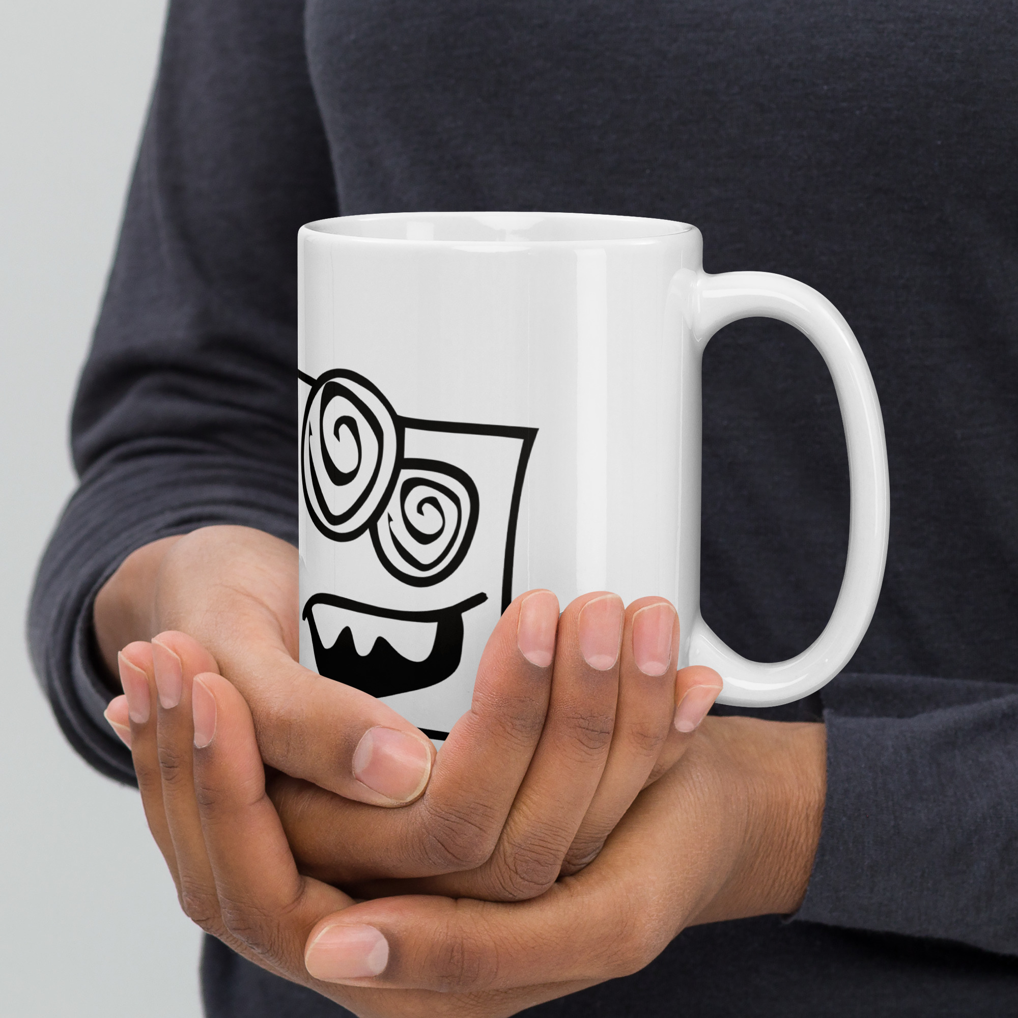 Crazy guy glossy mug - Image 12