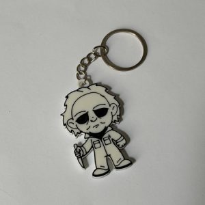 3D Printed Michael Myers Character Keychain