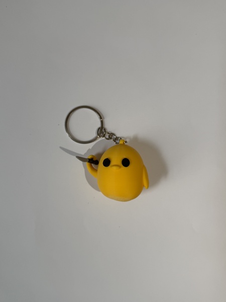 3D nyomtatott Stabby csirke kulcstartó - Image 2