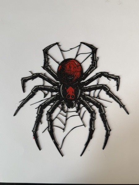 3D Printed Spider Wall Decor - Image 3