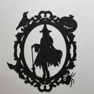 Witch Silhouette Wall Decoration