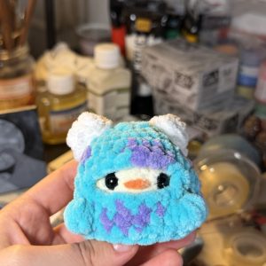 Monster Chicken Crochet Plush