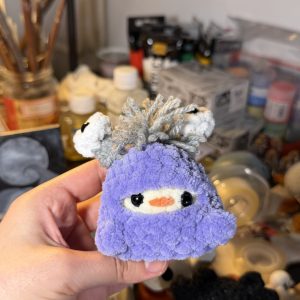 Baby Monster Chicken Crochet Plush