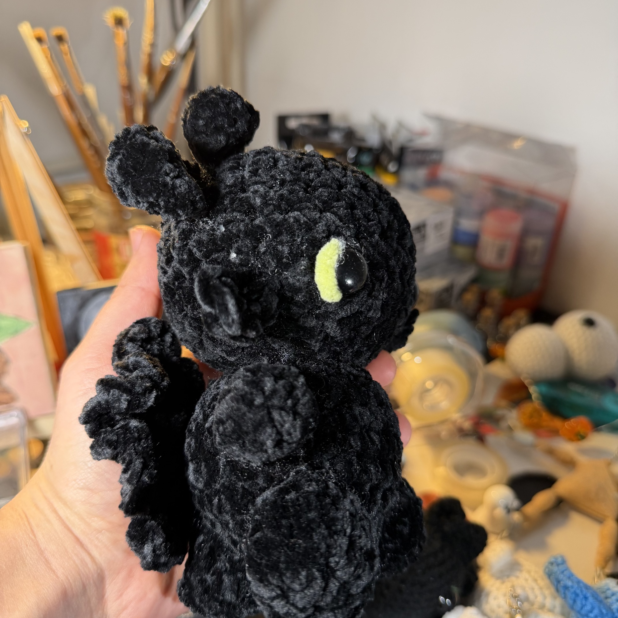 Big Night Dragon Crochet Plush - Image 4