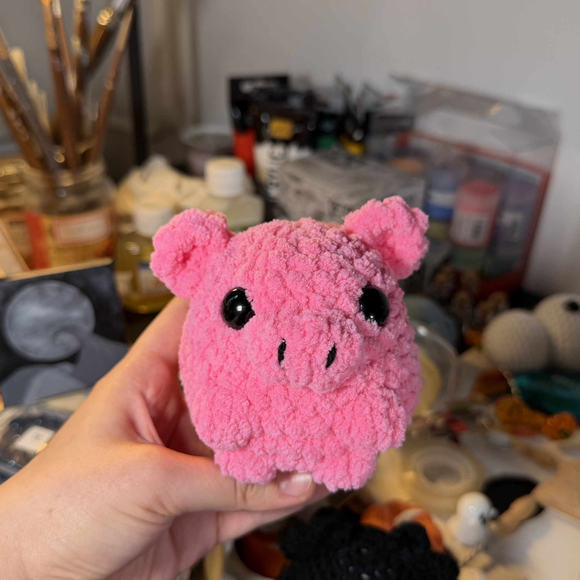 Pig Crochet Plush - Image 3
