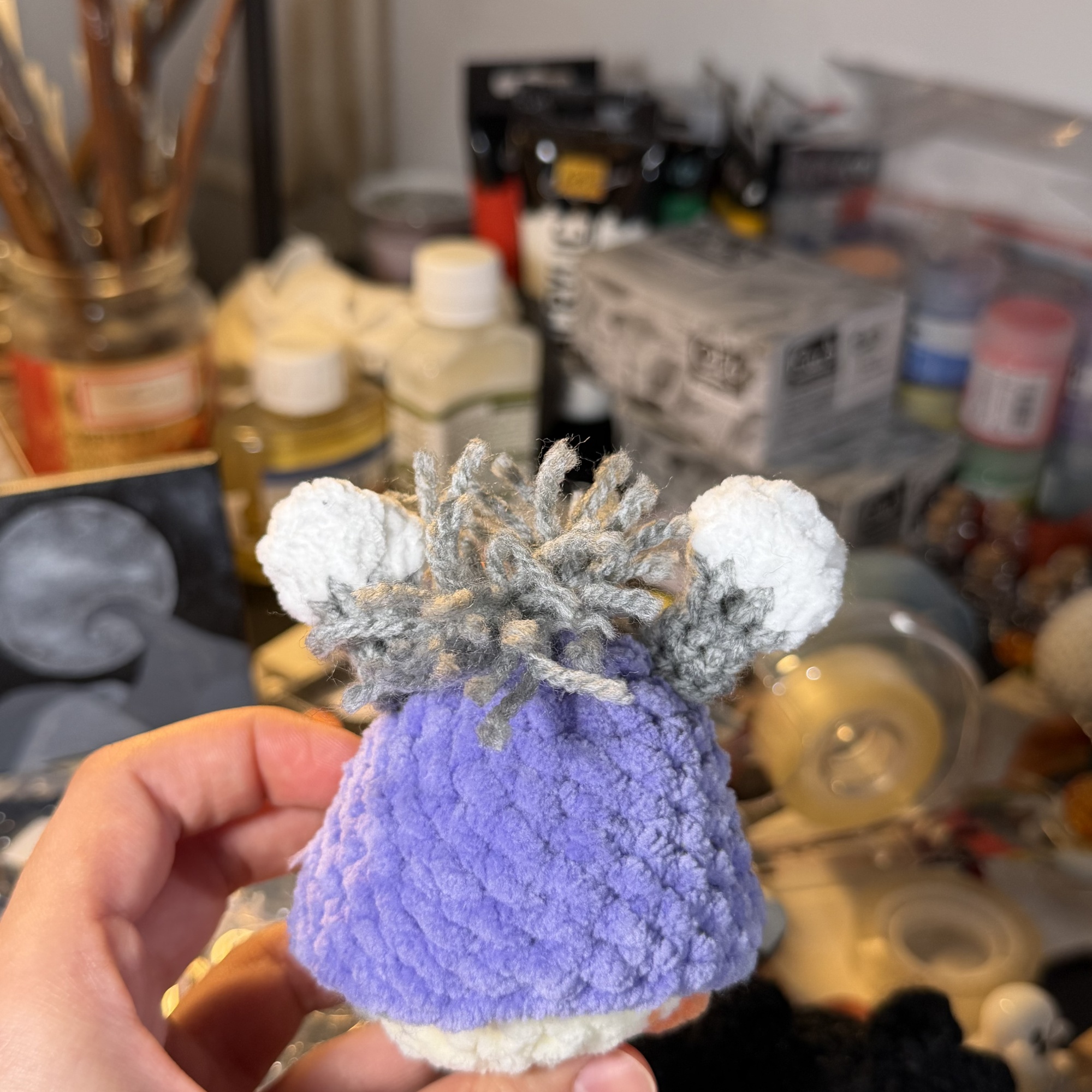 Baby Monster Chicken Crochet Plush - Image 8