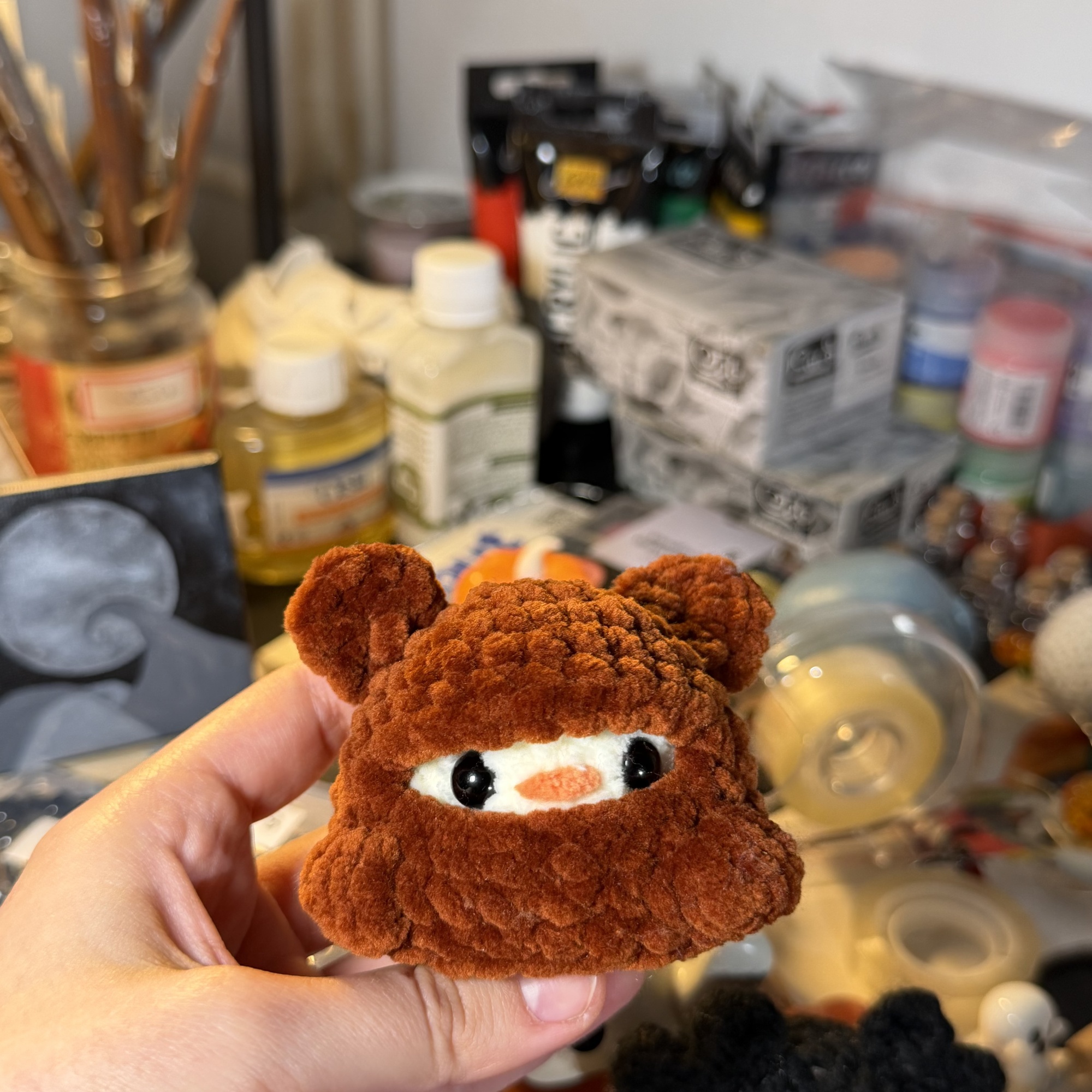 Bear Chicken Crochet Plush