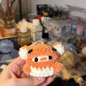 Tiger Chicken Crochet Plush