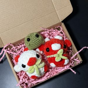 Strawberry Cow Duo + Frog Gift Box