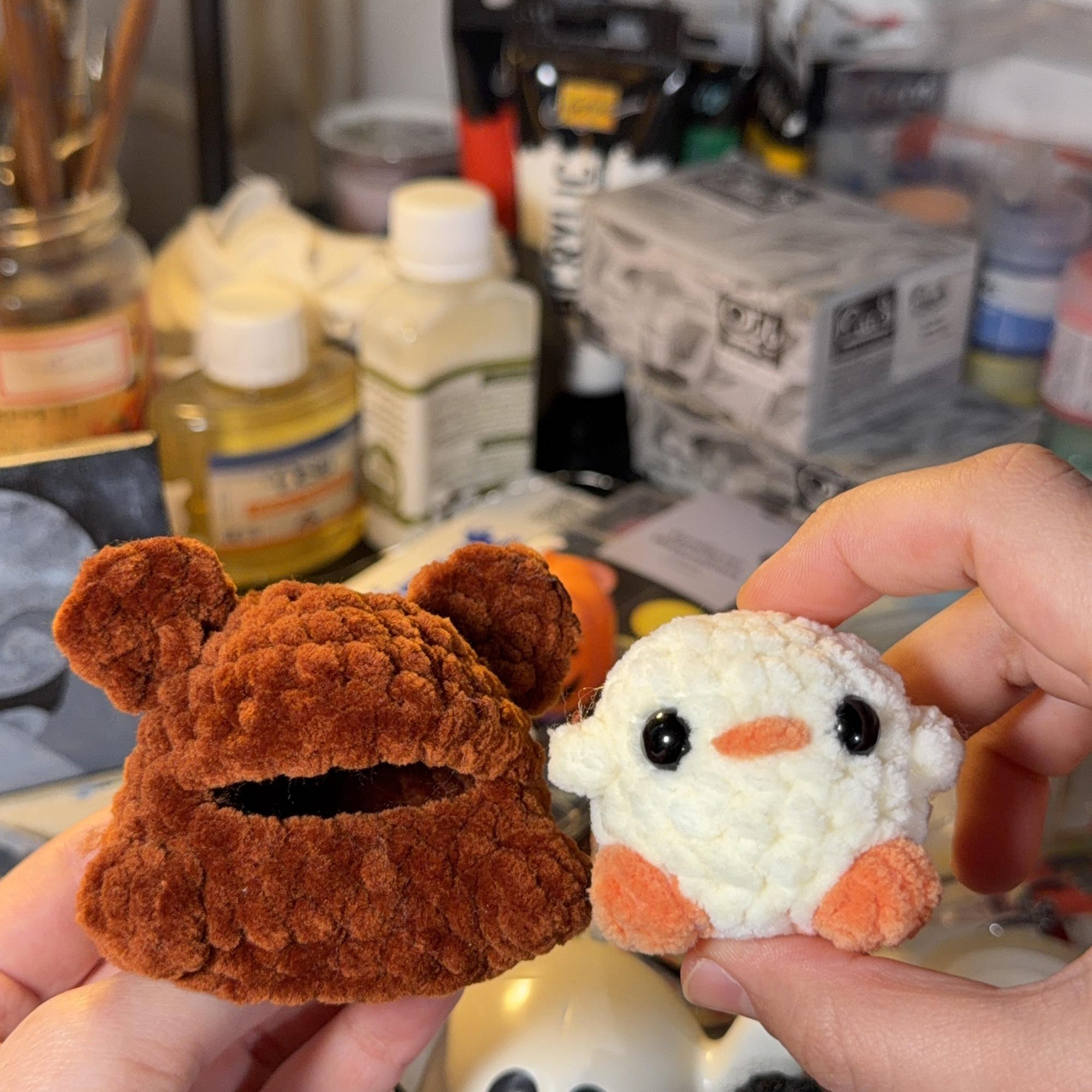 Bear Chicken Crochet Plush - Image 2