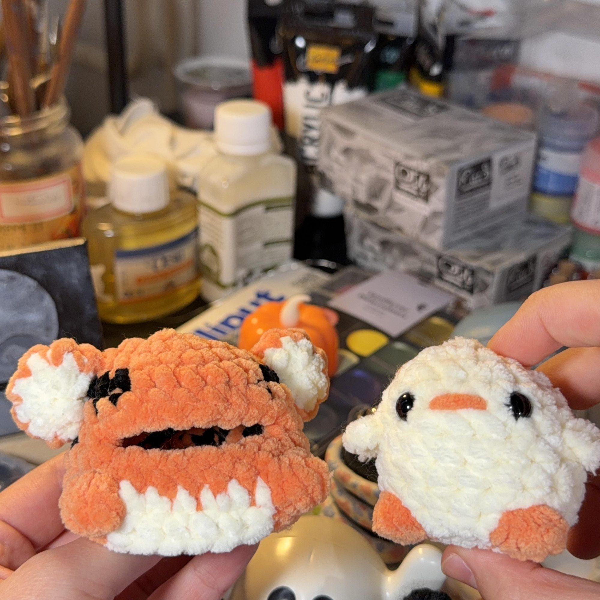 Tiger Chicken Crochet Plush - Image 2