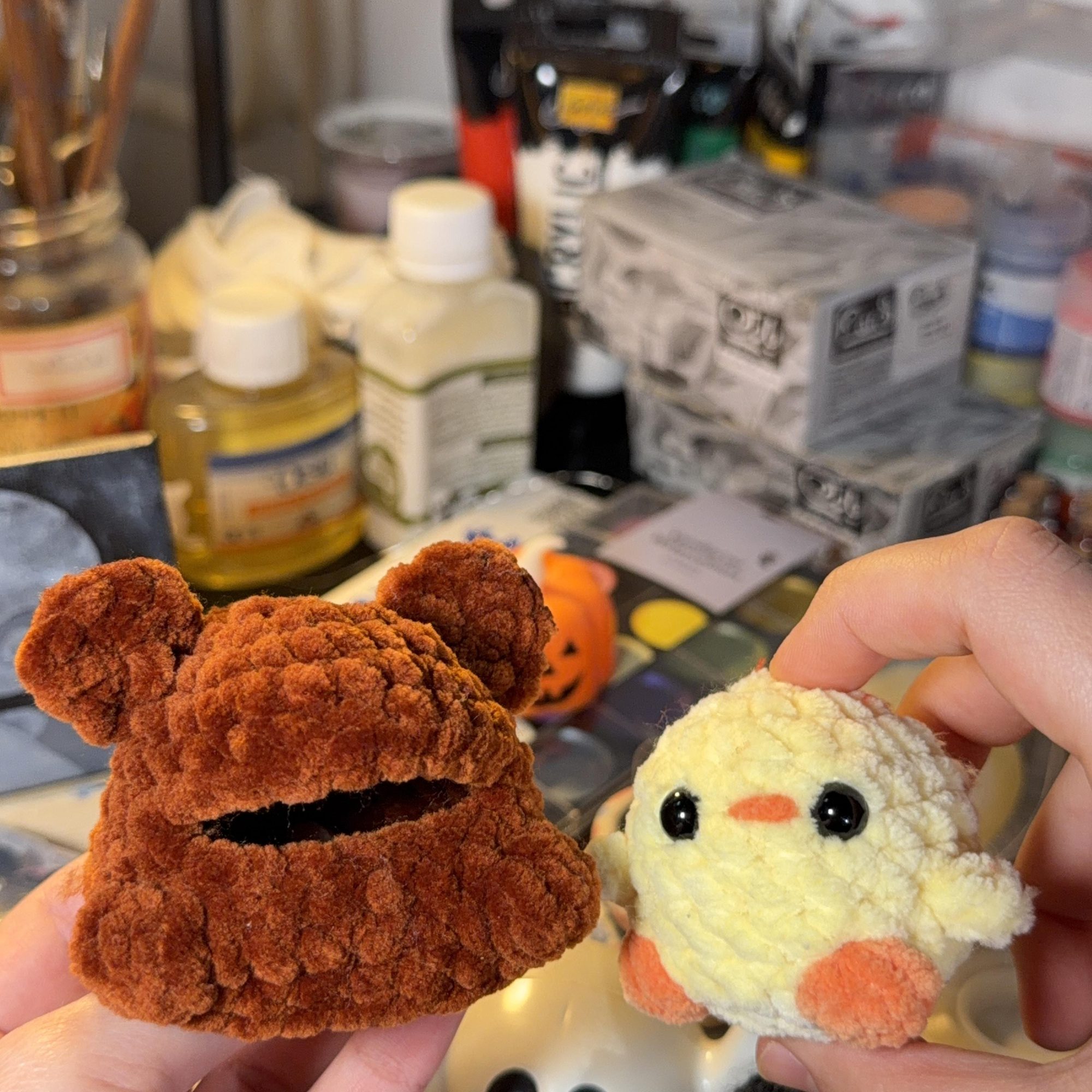 Bear Chicken Crochet Plush - Image 7