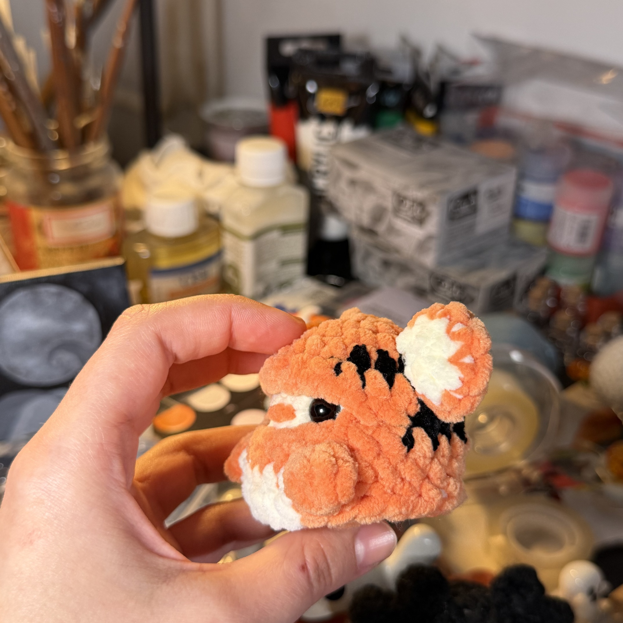 Tiger Chicken Crochet Plush - Image 5